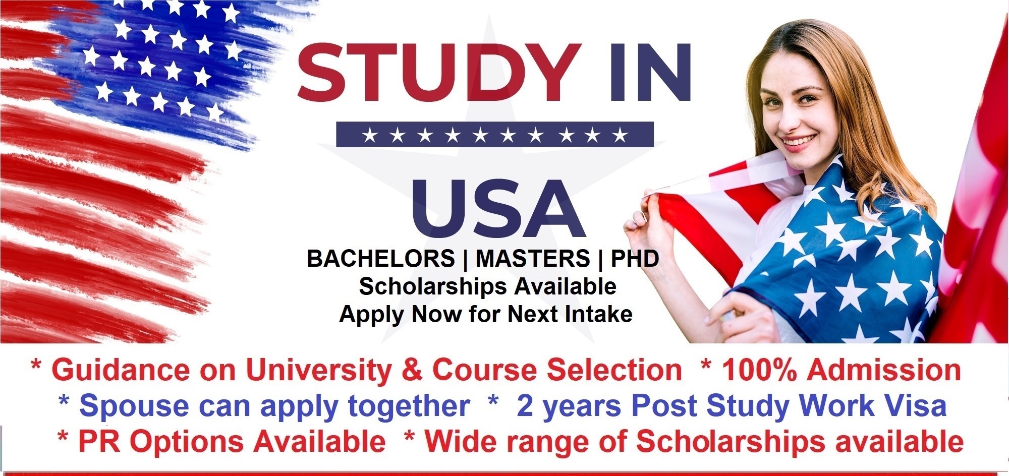 USA study visa from Karachi